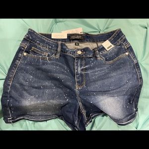 Judy Blue Starry Night shorts